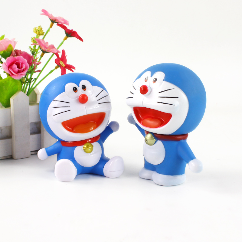 โมเดลตุ๊กตาฟิกเกอร์-kawaii-doraemon-ขนาด-8-ซม-2-สไตล์-เหมาะกับของขวัญวันเกิด-ของเล่นสําหรับเด็ก