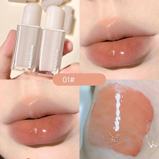 ลิปกลอส สไตล์มินิมอล สีสวยชัด ติดทนมีให้เลือก 6 โทนสี พร้อมส่ง