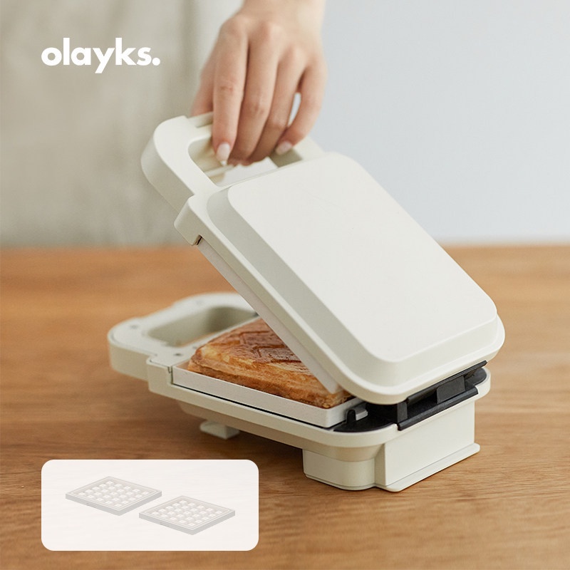 olayks-เครื่องทําแซนวิช-เครื่องทําอาหารเช้า-อเนกประสงค์-ขนาดเล็ก