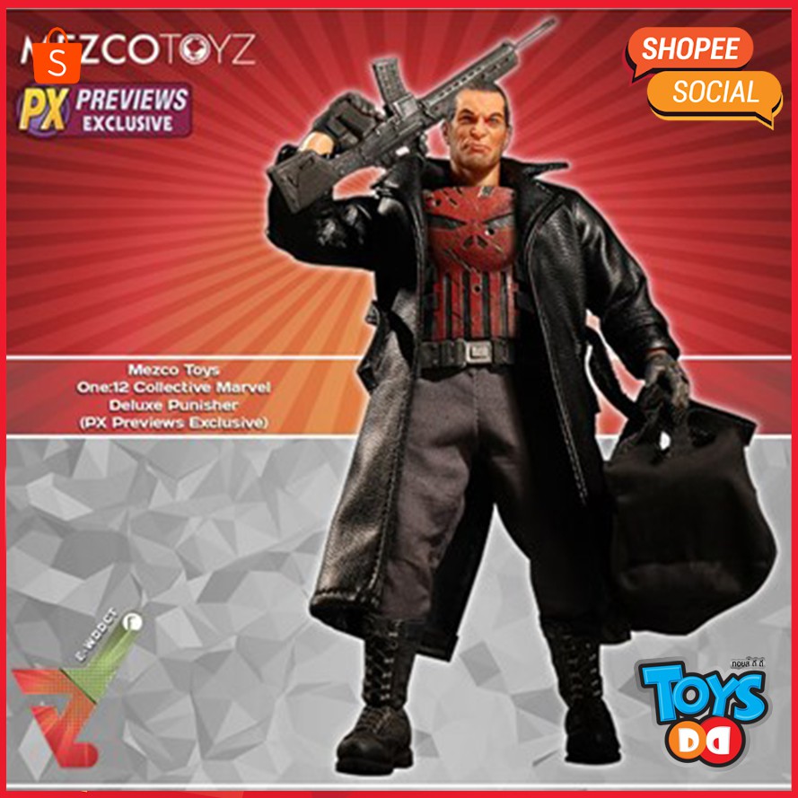 Mezco One 12 Collective Punisher Fully Loaded PX Exclusive