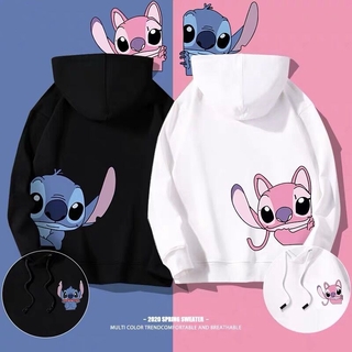 ภาพหน้าปกสินค้าเสื้อฮู้ด ลายการ์ตูน Stitch ผ้ากำมะหยี่ เหมาะใส่ในฤดูหนาว 4 สี ขนาด M~3XL ซึ่งคุณอาจชอบสินค้านี้