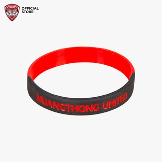 ภาพหน้าปกสินค้าMuangthong United : ริสแบนด์ แดง-ดำ เส้นเดี่ยว ที่เกี่ยวข้อง
