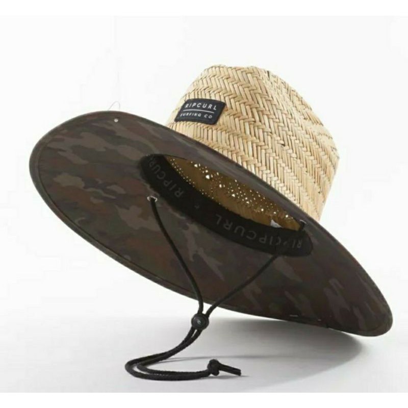 ลิขสิทธิ์แท้-ripcurl-หมวกปานามา-rip-curl-straw-hat-panama-หมวก-หมวกสาน