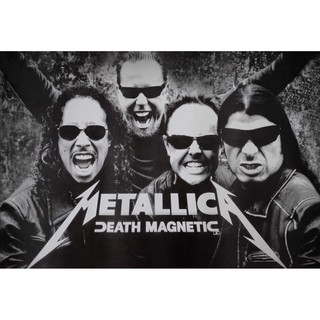 โปสเตอร์ รูปถ่าย วงดนตรี เมทัลลิกา METALLICA (1981) POSTER 24”x35” Inch American Heavy Metal Rock V3