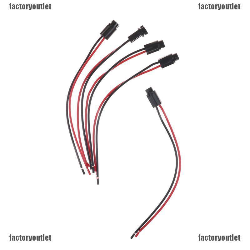 Foth ซ็อกเก็ตหลอดไฟ LED T5 แบบมีสาย 5 ชิ้น