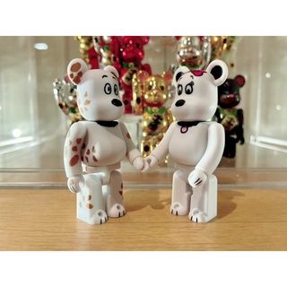 (ของแท้) Be@rbrick Series 40 Snoopy Marbles &amp; Belle (Bearbrick)