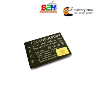 Battery Man แบตเตอรี่ กล้อง Kodak KLIC-5001 รับประกัน 1 ปี