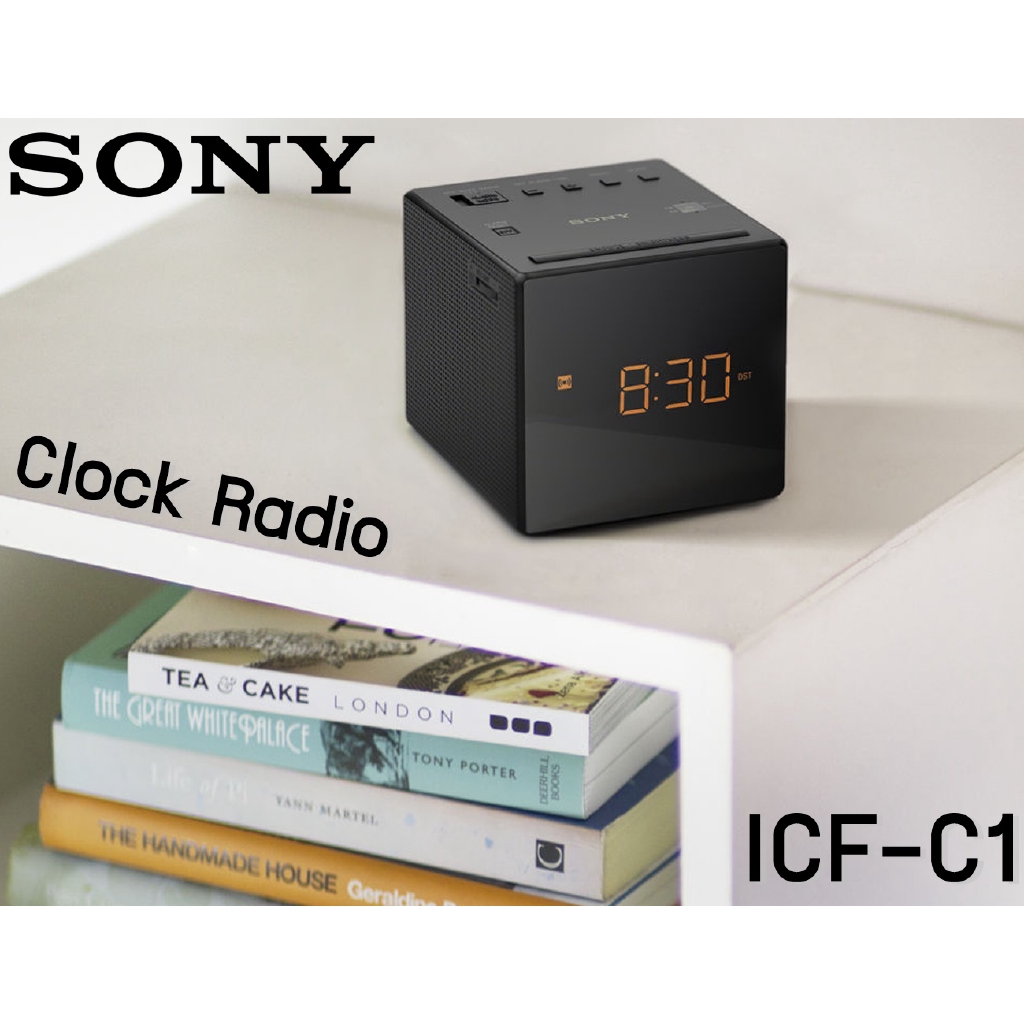 วิทยุนาฬิกาปลุก Sony ICFC1 Alarm Clock Radio (ประกันศูนย์ไทย) Shopee