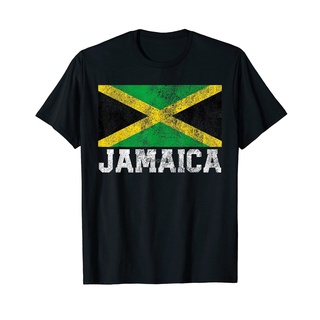 เสื้อยืด พิมพ์ลายธงชาติ Jamaican Jamaica สไตล์คลาสสิก ไม่ซ้ําใคร สําหรับผู้ชาย 787970