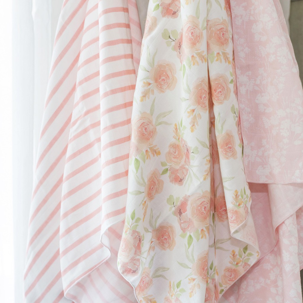 รูปภาพของBaby & Co. Swaddle Cloth ผ้าห่อตัวมัสลินคอตตอนขนาด 47" บรรจุ 1 ชิ้น/ชุดที่1ลองเช็คราคา