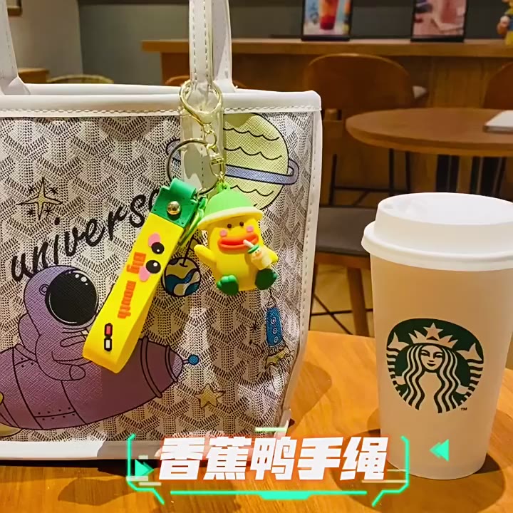 coffeejoy-พวงกุญแจ-จี้ตุ๊กตาการ์ตูนกล้วย-เป็ด-ขนาดเล็ก-สร้างสรรค์-สําหรับห้อยกระเป๋าเป้สะพายหลัง-กระเป๋านักเรียน
