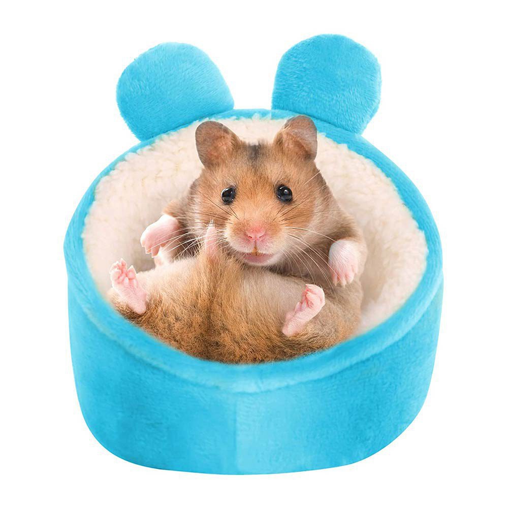 【จุด】 Lemontrees Hamster Mini Bed Warm Small Pets Animals House Bedding