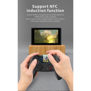 ภาพขนาดย่อของภาพหน้าปกสินค้าDobe Wireless Controller for Nintendo Switch มี NFC (จอย Pro ไร้สาย)(Dobe Switch Joy-Pro)(Switch Joy Pro)(TNS-0118A) จากร้าน tigergames บน Shopee ภาพที่ 7