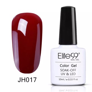 Elite99 สีทาเล็บเจล  สี Red Wine  Series 10 ml สีทาเล็บเจล Hong Kong ได้รับมาตราฐาน SGS/MSDS ส่งฟรี + เก็บปลายทาง