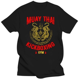 ขายดี!เสื้อยืด พิมพ์ลาย Tiger Muay Thai Kickboxing เหมาะกับของขวัญ สําหรับออกกําลังกายS-5XL