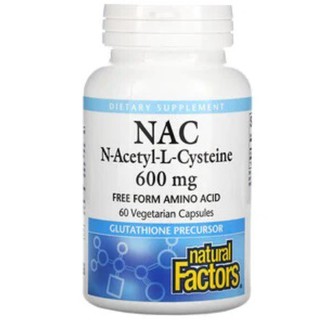 ภาพหน้าปกสินค้าNAC N-Acetyl-L-Cysteine , Natural Factors เอ็น-อะเซทิลซิสเทอิน ที่เกี่ยวข้อง