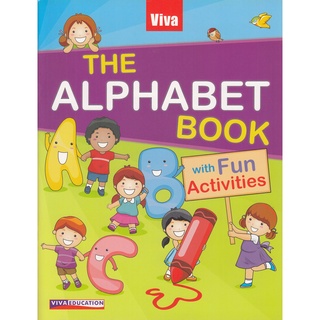 DKTODAY หนังสือ ALPHABET BOOK WITH FUN ACTIVITIES ( VIVA BOOKS )