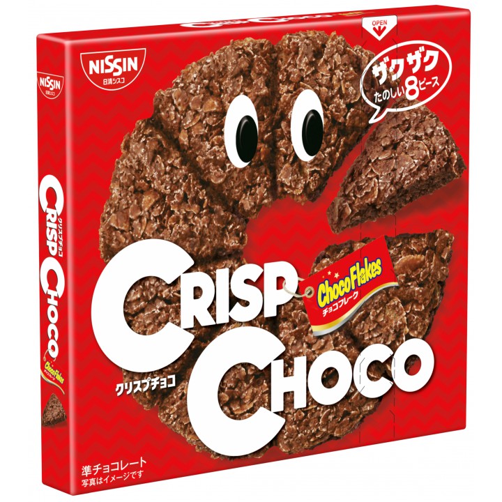ภาพหน้าปกสินค้าNISSIN Crisp Choco พายช็อคโกแลต พายคอร์นเฟลกส์รสช็อกโกแลต Choco Flakes นิชชิน นิสชิน จากร้าน tokyosweet บน Shopee