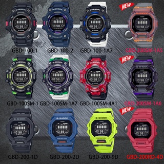 ภาพหน้าปกสินค้าใหม่ล่าสุด! นาฬิกาผู้ชาย Casio G-Shock Smart watch GBD-100/GBD-100SM/GBD-200 ของแท้ รับประกัน 1 ปี ที่เกี่ยวข้อง