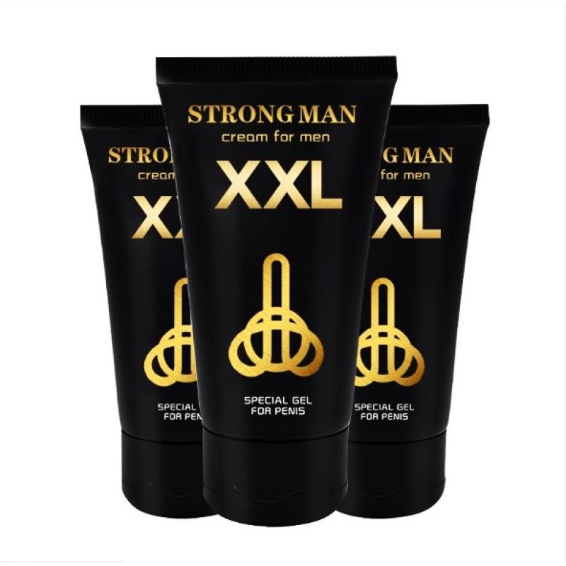 สุดคุ้มแพค-3-ชิ้น-strong-man-xxl-50มล-ครีมนวดเพิ่มขนาด-เห็นผลชัดเจน-100-มีวิธีนวดให้