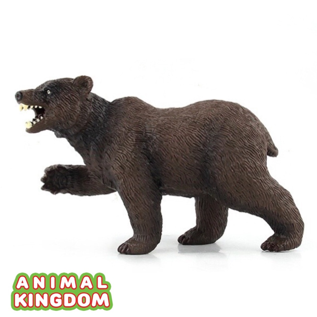 animal-kingdom-โมเดลสัตว์-หมีสีน้ำตาล-ขนาด-15-00-cm-จากหาดใหญ่