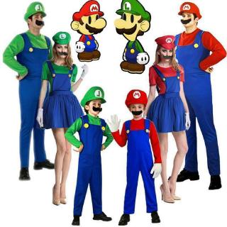 ชุดคอสเพลย์ครอบครัว แบบ Mario and Luigi