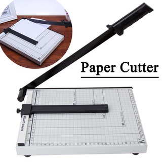 แท่นตัดกระดาษ ที่ตัดกระดาษ เครื่องตัดกระดาษ A4 Paper Cutter ใบมีดคม อย่างดี ทำจากเหล็กอย่างดี เครื่องตัดกระดาษเอกสาร