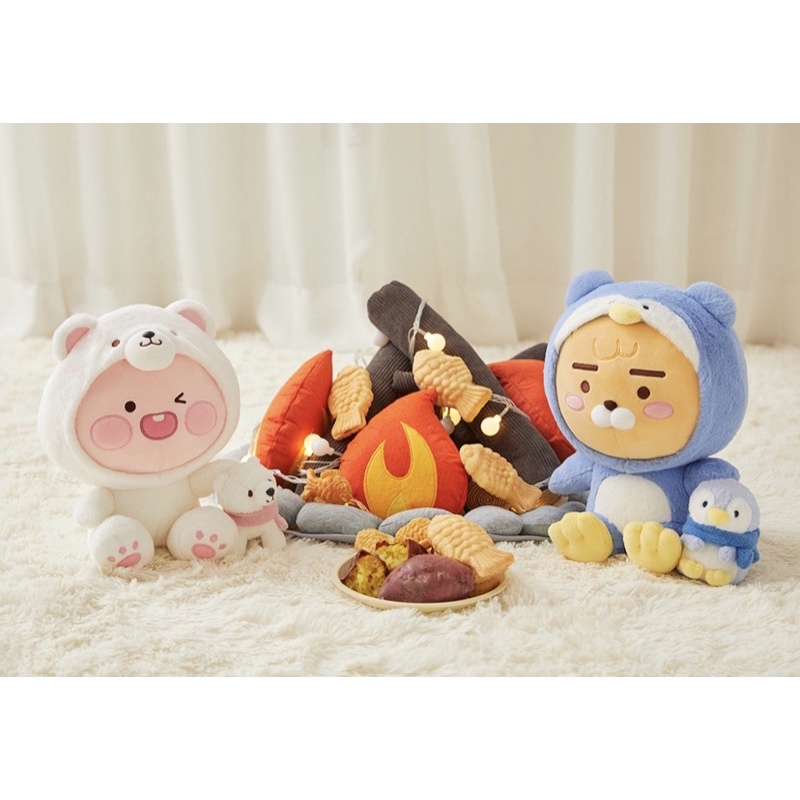 พร้อมส่ง🍀Kakao Friends🍀Snow Village Apeach & Polar Bear Shopee Thailand