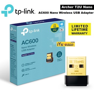 ภาพหน้าปกสินค้าWIRELESS USB ADAPTER (ยูเอสบีไวไฟ) TP-LINK ARCHER T2U NANO AC600 NANO(5G) - รับประกันตลอดอายุการใช้งาน ที่เกี่ยวข้อง