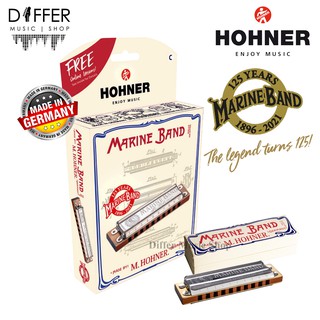 เม้าออแกน ฮาร์โมนิก้า HOHNER รุ่น Marine Band ครบรอบ 125ปี