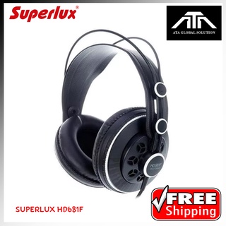 หูฟัง Superlux HD681F Fullsize Headphone ครอบหู เบสหนักแน่น ฟังสนุก หูฟังมอนิเตอร์ ฟังเพลง ทำซาวด์ อัดเสียง อินเตอร์เฟส