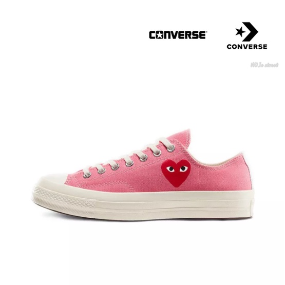 cdg-play-x-converse-chuck-taylor-all-star-1970s-low-pink-kawakubo-rei-ของแท้-100-แนะนำ