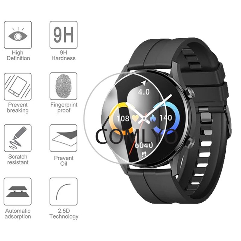 xiaomi-imilab-w12-ฟิล์มกระจกนิรภัยกันรอยหน้าจอ-hd-ใส-การ์ดสมาร์ทวอทช์-ฟิล์มแกร่ง