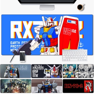 ภาพหน้าปกสินค้าแผ่นรองเมาส์เล่นเกม ลายกันดั้ม RX-78-2 ที่เกี่ยวข้อง