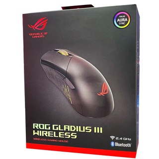 ASUS P706 ROG Gladius III Wireless Optical Gaming Mouse (2.4GHz/Bluetooth/Wired)