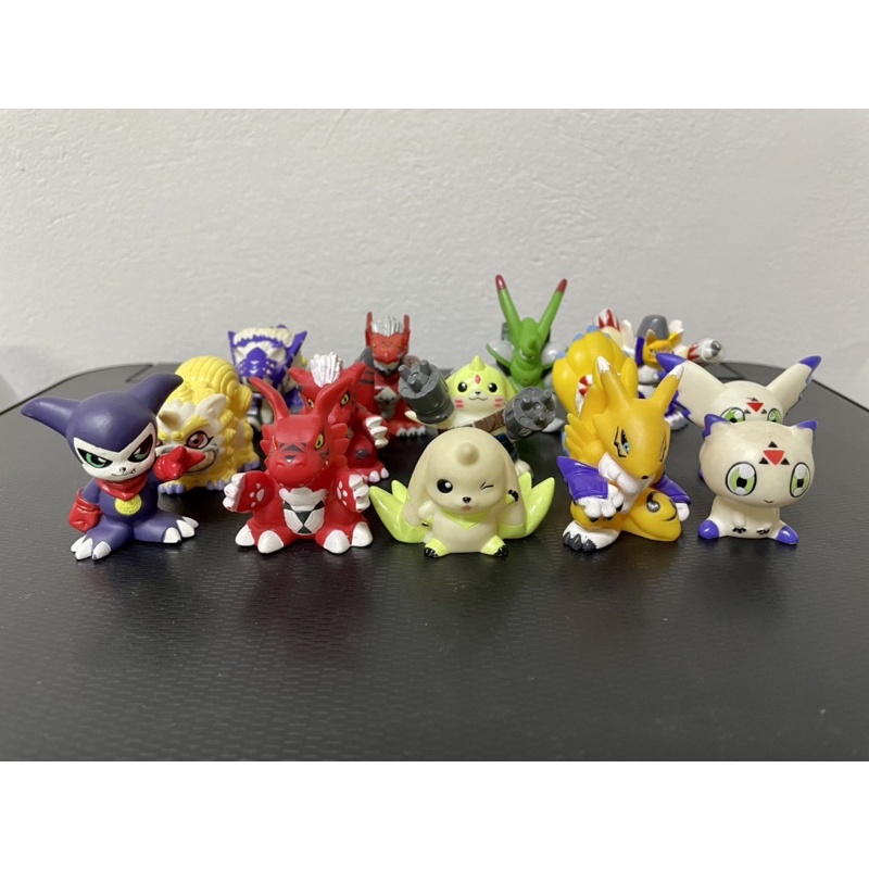 [ครบ14ตัว] ภาค 3 Digimon Tamer Finger Puppet Bandai figure Digimon ...