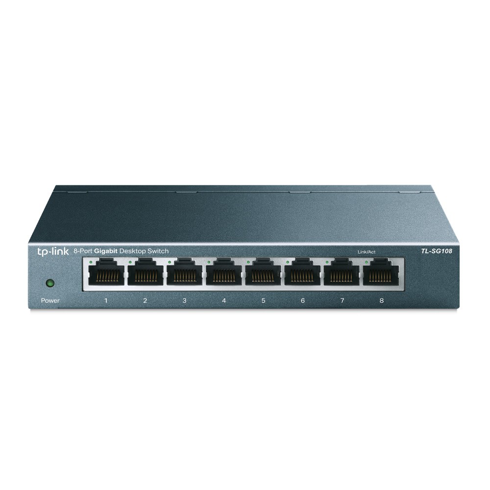 tp-link-tl-sg108-8-port-10-100-1000mbps-desktop-switch-รับประกันตลอดอายุการใช้งาน-synnex