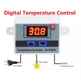 Digital Temperature Control XH-W3001 Module 220V Thermostat เครื่องควบคุมอุณหภูมิ ตู้ฟักไข่ ตู้แช่ โรงเรือน