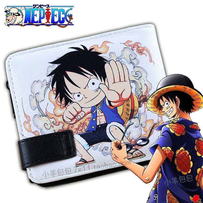 สินค้า กระเป๋าสตางค์ One Piece, กระเป๋าสตางค์สั้นของนักเรียนชายและหญิง, วัยรุ่น, ตัวละครอะนิเมะญี่ปุ่น, กระเป๋าเงินเหรียญการ์ตู