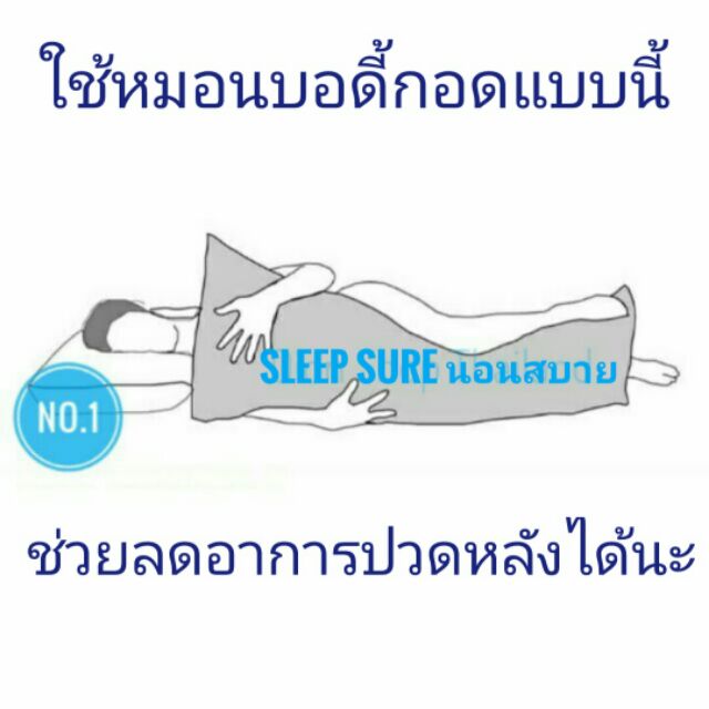 หมอนบอดี้วัสดุพรีเมี่ยมกันไรฝุ่นและเชื้อรา-งานเย็บมาตรฐานโรงแรม-ส่งตรงจากโรงงานผู้ผลิต