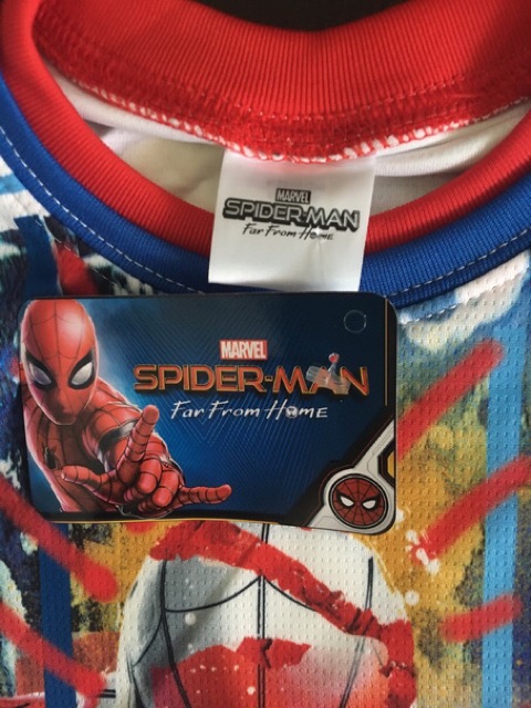 เสื้อเด็กspider-man-งานลิขสิทธิ์แท้-พร้อมส่ง