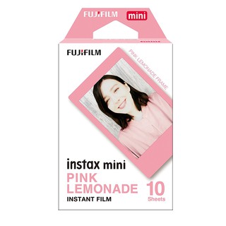 ภาพขนาดย่อของภาพหน้าปกสินค้าFujifilm Instax Mini 20 Sheet Pink Lemonade Film Fuji 8 9 11 70 90 Photo SP-2 จากร้าน misuta.th บน Shopee