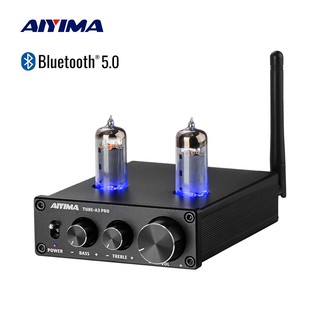 Aiyima GE 5654W เครื่องขยายเสียง หลอดพรีแอมป์ บลูทูธ 5.0 อัพเกรด 6J1 6AK5 EF95 สําหรับเครื่องขยายเสียง