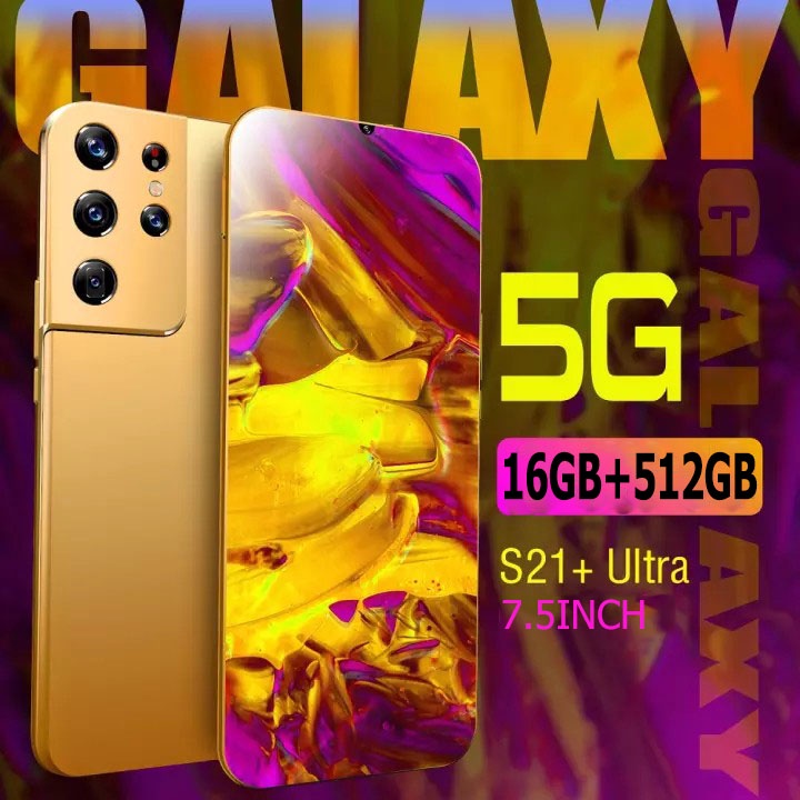 ภาพหน้าปกสินค้าSunsumg S21 Ultra โทรศัพท์มือถือ 7.5นิ้ว มือถือเดิม 16GB+512GB สนับสนุนไทย สมาร์ทโฟน มือถือราคาถูก 5G ซิมการ์ดคู่ COD จากร้าน ux7kp7vgrc บน Shopee