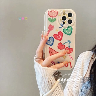 เคสโทรศัพท์มือถือ ป้องกันเลนส์ ลายการ์ตูนกราฟฟิตี้น่ารัก สําหรับ Samsung A03 A12 A13 A22 A23 A33 A53 A73 M23 A03s A50 A50s A30s A21s A31 A32 A11 A51 A52 A71 A72 M33 S22Ultra Plus