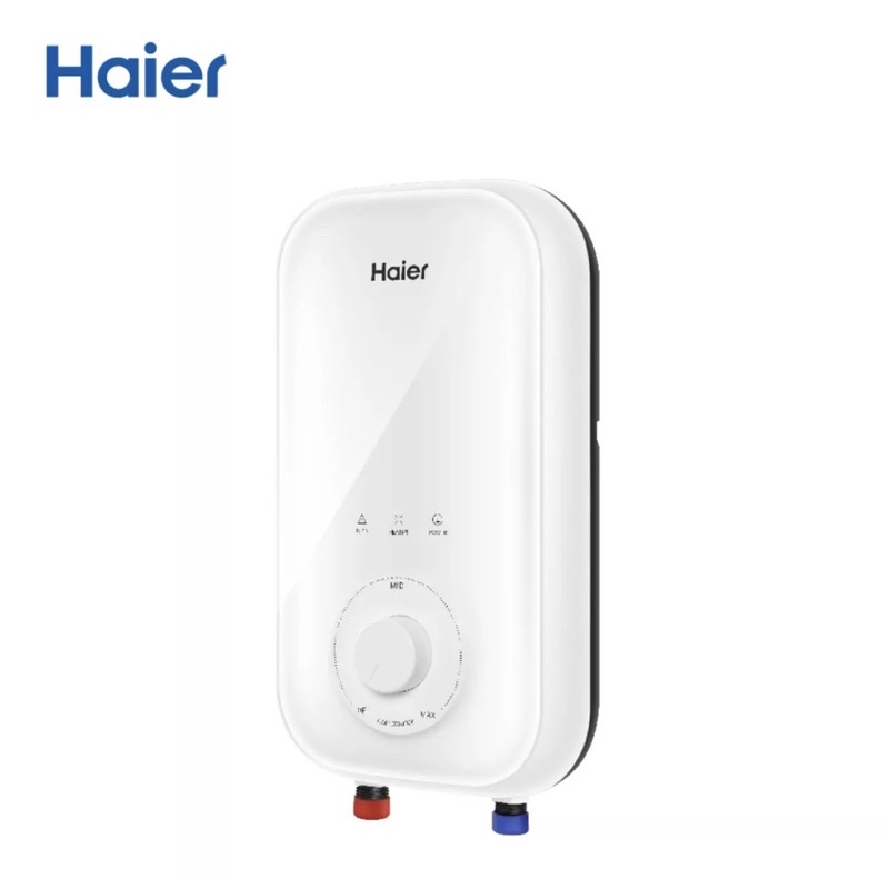 ภาพหน้าปกสินค้าHaier เครื่องทำน้ำอุ่นไฮเออร์ รุ่น EI45A1 (W) สีขาว กำลังไฟ 4,500 วัตต์ Haier Shower Heater Series EI45A1(W) White Color จากร้าน bsmart.bkk บน Shopee