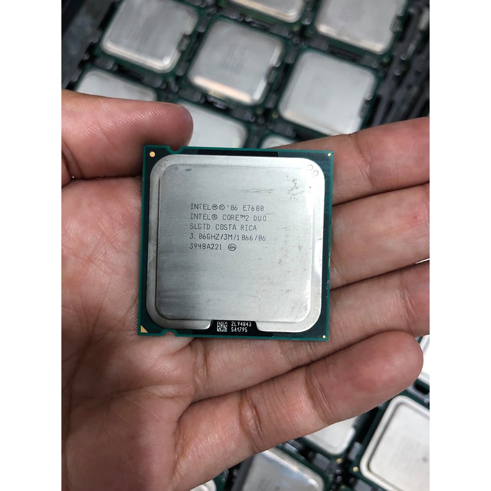 ซีพียู Intel CPU Core 2 Duo E7400-E8500 ซีพียู มือสองราคาถูก CPU ...