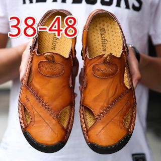 ภาพหน้าปกสินค้ารองเท้าแตะผู้ชายขนาดใหญ่ 45 46 47 48 ขนาดใหญ่พิเศษเพื่อเพิ่มน้ำหนักเบาระบายอากาศในช่วงฤดูร้อน ที่เกี่ยวข้อง