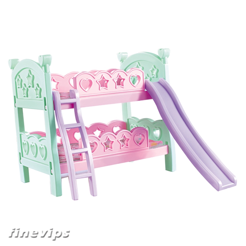 bunk-bed-stairs-slide-set-baby-doll-supplies-for-mellchan-doll-toy-decor