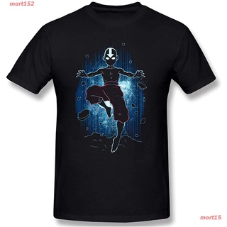 เสื้อยืดพิมพ์ลายlowpriceค่าของเงินmort152 เสื้อยืดผู้ชาย Avatar The Last Airbender Aang Shadow Of Aang Mens Basic Short